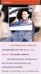 Mobile Screenshot of lockedkeysincartruck.com